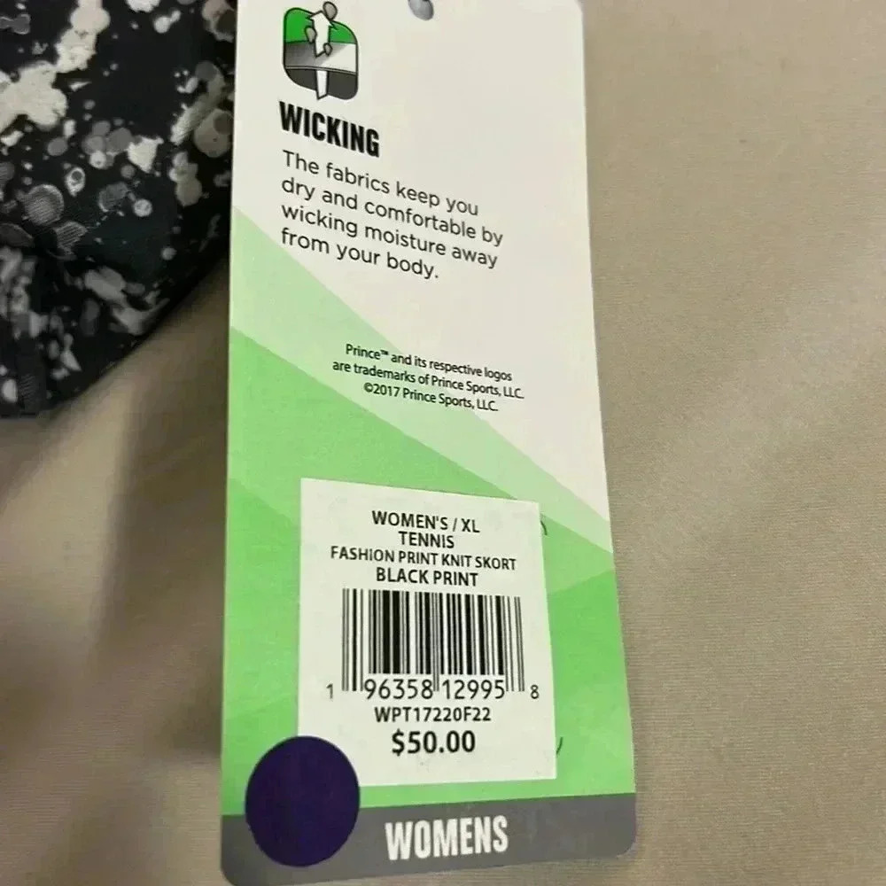 NWT women’s Prince tennis / pickle ball skorts with ball pocket size XL - Picture 2 of 5